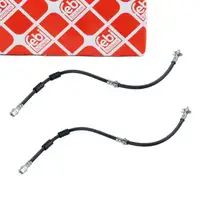 2x FEBI 108086 Bremsschlauch VW Golf 7 8 Passat B8 Tiguan Allspace Touran AUDI A3 8Y vorne