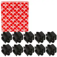 10x FEBI 38686 Clip Befestigung Unterfahrschutz Unterbodenschutz AUDI VW 8A0863821Q