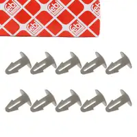 10x FEBI 100504 Clip Befestigungsclips MERCEDES /8 W114 W115 W123 W116 W126 0009871015