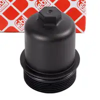 FEBI 172893 Deckel Ölfiltergehäuse AUDI A1 A3 8P TT VW Golf 4 5 6 Passat Polo 6 SEAT SKODA