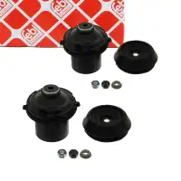 2x FEBI 37804 PROKIT Federbeinlager + Anschlagpuffer OPEL Astra G Corsa C Vectra B vorne