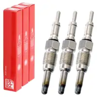 3x FEBI 176135 Glühkerze VW Golf 3 4 Passat Sharan AUDI 80 B4 A3 8L A4 B5 1.9 SDI/TDI