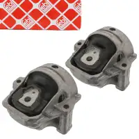 2x FEBI Motorlager Hydrolager AUDI A4 B8 A5 8T 1.8/2.0 TFSI mit 6-Gang Schaltgetriebe