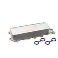 FEBI 102371 Ölkühler + Dichtungen MERCEDES W203 W204 W211 W212 W213 OM642