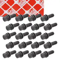 20x FEBI 36293 Radschraube M14x1,5mm RENAULT Laguna 3 Espace 4 Latitude 8200473363