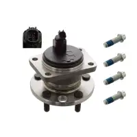 FEBI 19983 Radlagersatz Radnabe FORD Mondeo 3 Mk3 1.8-3.0 / 2.0-2.2 TDCi hinten 4858822