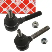 2x FEBI PROKIT Spurstangenkopf VW Käfer 1.2 1200 1300 1302 1303 1500 1500,1600 vorne