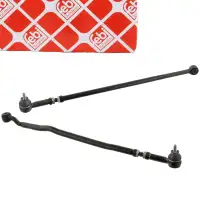 2x FEBI Spurstange + Spurstangenkopf VW Passat B2 AUDI 80 90 Coupe B2 bis Fgst. vorne