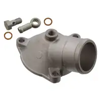 FEBI 34700 Thermostatgehäuse Aluguss MERCEDES 190 W201 W123 W124 W460 W461 W463 M102