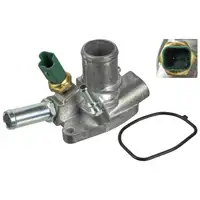 FEBI 174395 Thermostat OPEL Combo FIAT Doblo Linea Bravo ALFA Mito 955 LANCIA Delta 3 1.4