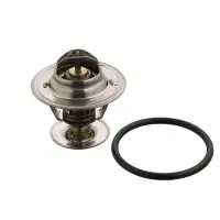 FEBI 18282 Thermostat 82°C + Dichtung VW Golf 3 1H1 2.0 GTI 16V BJ 10.89-07.98 037121113