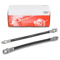 2x FTE Bremsschlauch VW 1500,1600 (31) Bulli Transporter T1 T2 hinten 211611775C