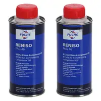 2x 250ml FUCHS RENISO PAG 46 R134a Kompressor Öl Kompressoröl Klimaanlagenöl