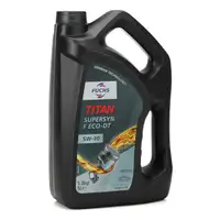 5 Liter FUCHS Motoröl ÖL TITAN SuperSyn F Eco-DT 5W-30 + MAHLE OX171/2D Ölfilter