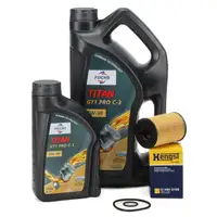 5L 5 Liter FUCHS Motoröl TITAN GT1 PRO C-3 5W30 + HENGST Ölfilter E146HD108