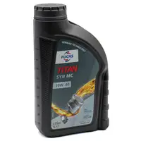 2L 2 Liter FUCHS MOTORÖL TITAN SYN MC 10W40 ACEA A3/B4 MB 229.3 VW 501.01 505.00