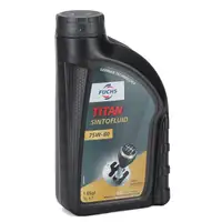 2L 2 Liter FUCHS TITAN SINTOFLUID SAE 75W80 Getriebeöl Schaltgetriebeöl API GL-4