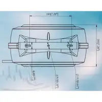 HAZET 9040D-2.5 Kabeltrommel Kabelbox Kabelrolle Verlängerungskabel Elektrokabelroller 20m