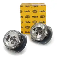 2x HELLA 1N0008582001 E11342 Arbeitsscheinwerfer Arbeitsleuchte HALOGEN 12V H7