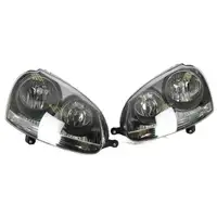 HELLA HALOGEN Scheinwerfer Set Upgrade schwarzes Design VW Golf 5 ab Bj. 05.2004 YY045G5PN