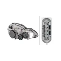 HELLA HALOGEN Scheinwerfer + Leuchtmittel MERCEDES C-Klasse CL203 bis 03.2004 links