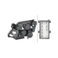 HELLA 1EE354535021 HALOGEN H7/H1 Scheinwerfer OPEL Meriva A 05.2003-05.2010 links