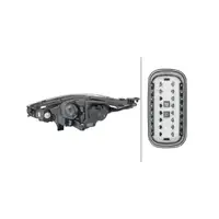 HELLA 1EE354803-021 HALOGEN Scheinwerfer FORD Fiesta 6 MK6 ab 01.2013 rechts