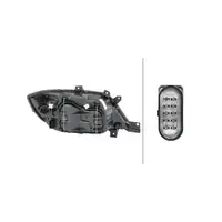 HELLA HALOGEN Scheinwerfer + Leuchtmittel MERCEDES Sprinter 901-904 04.2000-08.2002 links