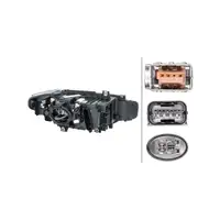 HELLA BI-XENON / LED Scheinwerfer BMW 3er F30 F31 bis 06.2015 links 63117314531