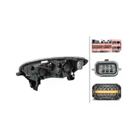 HELLA 1EX011770461 LED Scheinwerfer RENAULT Kadjar (HA_, HL_) bis 12.2018 rechts