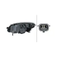 HELLA 1L7271510381 HALOGEN H4 Scheinwerfer RENAULT Twingo 2 bis 12.2011 rechts