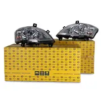 2x HELLA HALOGEN Scheinwerfer + Stellmotor MERCEDES-BENZ Viano Vito W639 ab 09.2010 li+re