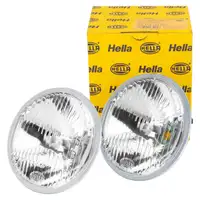 2x HELLA 1K3114155-001 H1 Fernlicht BMW E12 E24 E23 VW Passat B1 Scirocco links + rechts