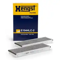 HENGST E1944LC-2 Innenraumfilter Aktivkohle Satz AUDI A6 (4F C6) PR:9AQ 4F0898438C