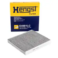 HENGST E4981LC Innenraumfilter Aktivkohle VW Polo 6 T-Cross AUDI A1 GBA SEAT Ibiza 5 SKODA