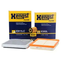 HENGST Filter-Set BEHR-System OPEL Astra G 1.2 16V + 1.4 bis Motor-Nr. 19MA9234