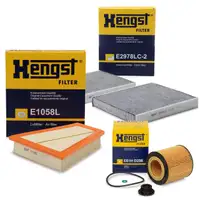 HENGST Filter-Set für BMW 5er F10 F11 520i 163/170/184 PS + 528i 245 PS N20