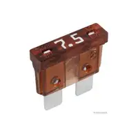 5x HERTH+BUSS ELPARTS Sicherung STANDARD-Flachstecksicherung 7,5A bis 32V BRAUN