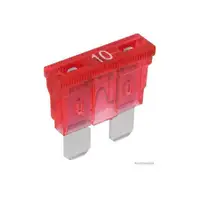 10x HERTH+BUSS ELPARTS Sicherung STANDARD-Flachstecksicherung 10A bis 32V ROT