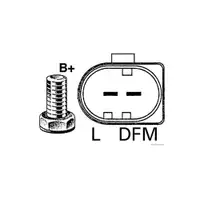 HERTH+BUSS ELPARTS Lichtmaschine 14V 180A VW Passat B6 B7 T5 T6 Crafter SKODA Superb 2