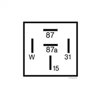 HERTH+BUSS ELPARTS Relais Kraftstoffpumpe 5-polig MAN 81.25902-0314