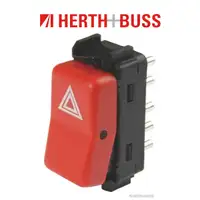 HERTH+BUSS ELPARTS Warnblinkschalter für MERCEDES 190 W201 W202 W124 S124 A124