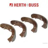 HERTH+BUSS JAKOPARTS Bremsbacken Satz HONDA Civic 5 6 CRX 3 bis 02.2001 hinten