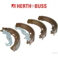 HERTH+BUSS JAKOPARTS Bremsbacken Satz MAZDA 2 (DE) bis 06.2015 hinten