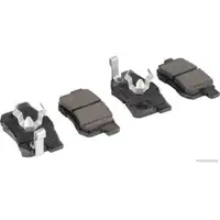 HERTH+BUSS JAKOPARTS Bremsscheiben + Beläge HONDA Accord 8 (CU CW) 2.4i 2.2 i-DTEC hinten