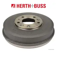 HERTH+BUSS JAKOPARTS Bremstrommel für MAZDA MPV II (LW) 2.0-3.0 V6 2.0 DI hinten