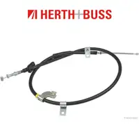 HERTH+BUSS JAKOPARTS Bremsseil SUBARU Impreza GG 2.0i R AWD 160 PS bis 6.2007 hinten links