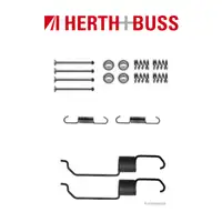 HERTH+BUSS JAKOPARTS Bremsbacken Zubehörsatz MAZDA MPV II (LW) hinten