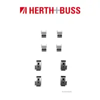 HERTH+BUSS JAKOPARTS Bremsbeläge Zubehörsatz für MITSUBISHI COLT ECLIPSE hinten