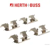 HERTH+BUSS JAKOPARTS Bremsbeläge Zubehörsatz LEXUS ES TOYOTA Camry V3 Solara V3 hinten